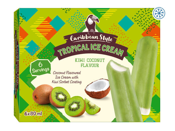 Caribbean Style Tropical Ice Cream