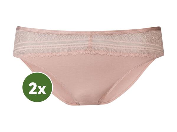 Ladies' Lace Trim Briefs