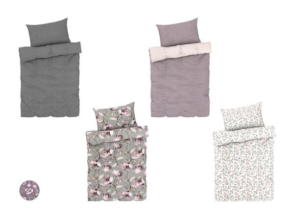 Parure de lit en satin microfibre