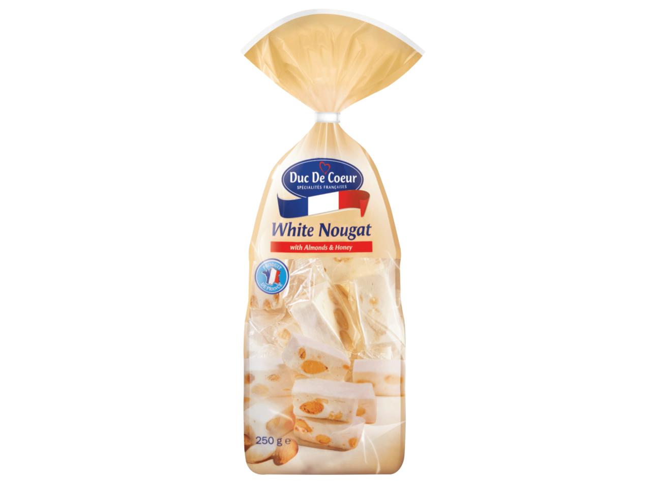 DUC DE COEUR White Nougat with Almonds & Honey