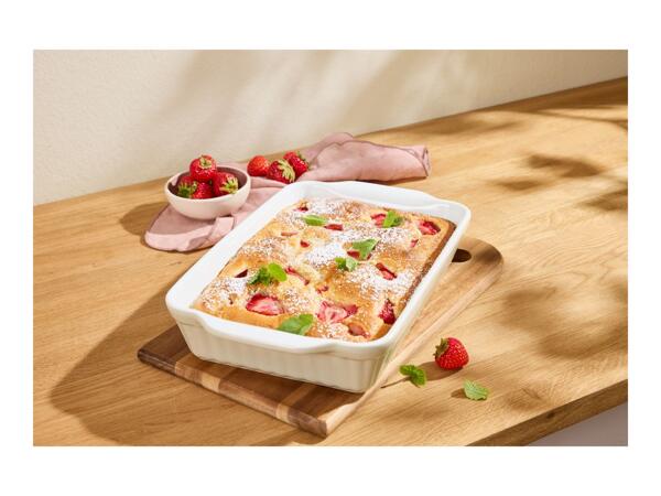 Silvercrest Beige Large Stoneware Oven Dish