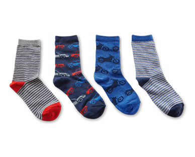 Kids Crew Socks 4pk 