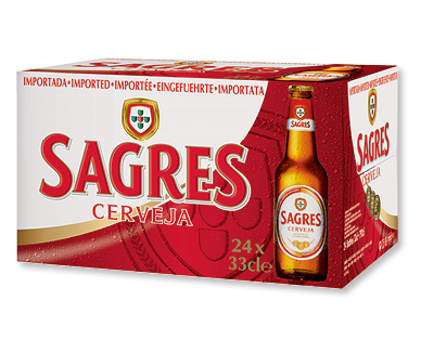 Bière portugaise SAGRES