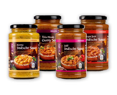 Sauces indiennes ASIA