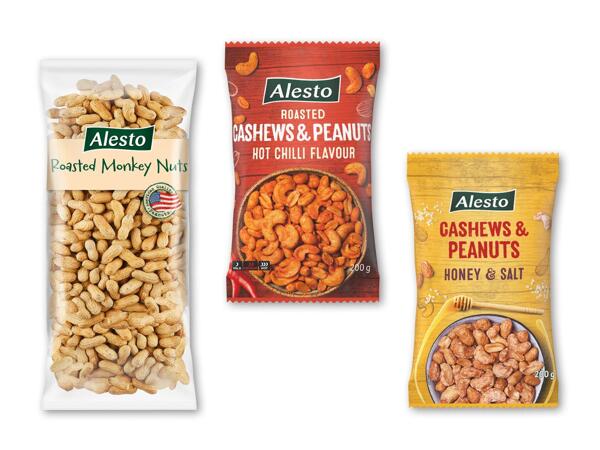 ALESTO Jord-, cashewnødder eller peanuts
