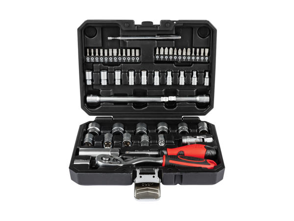 Assortiment de douilles et d'embouts, 53 pièces