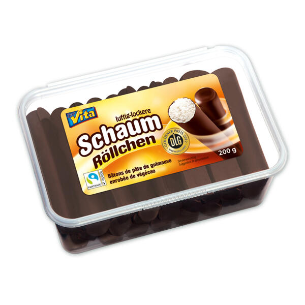 Schaum Röllchen