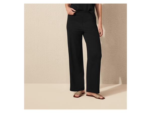 Ladies' Wide Leg Trousers