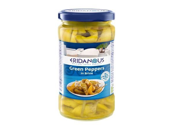 Eridanous Pickled Green Peppers in Brine