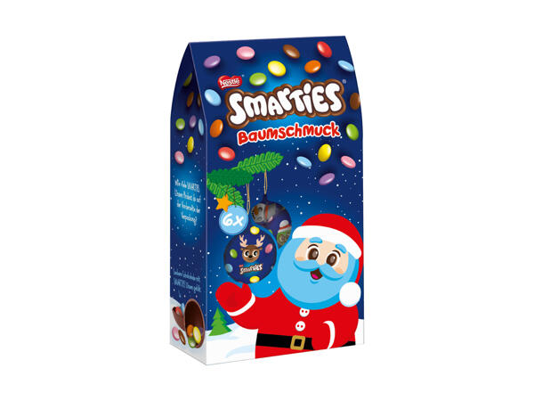 Décorations pour sapin de Noël Smarties Nestlé
