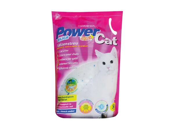 Power Cat Silicia Litière pour chat