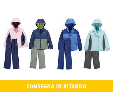 CRANE(R)
COMPLETO ANTIPIOGGIA PER BAMBINI
