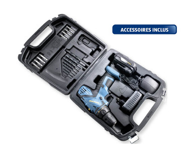Perceuse-visseuse à accu Lithium- Ion, 16 V WORKZONE(R)