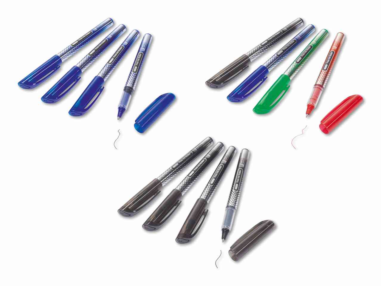 Stylos roller, lot de 4