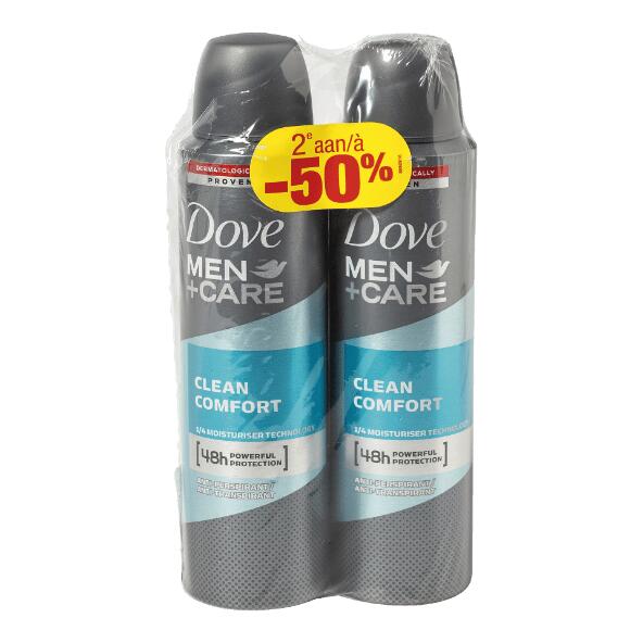 DOVE MEN+CARE(R) 				Deodorant für Herren, 2 St.