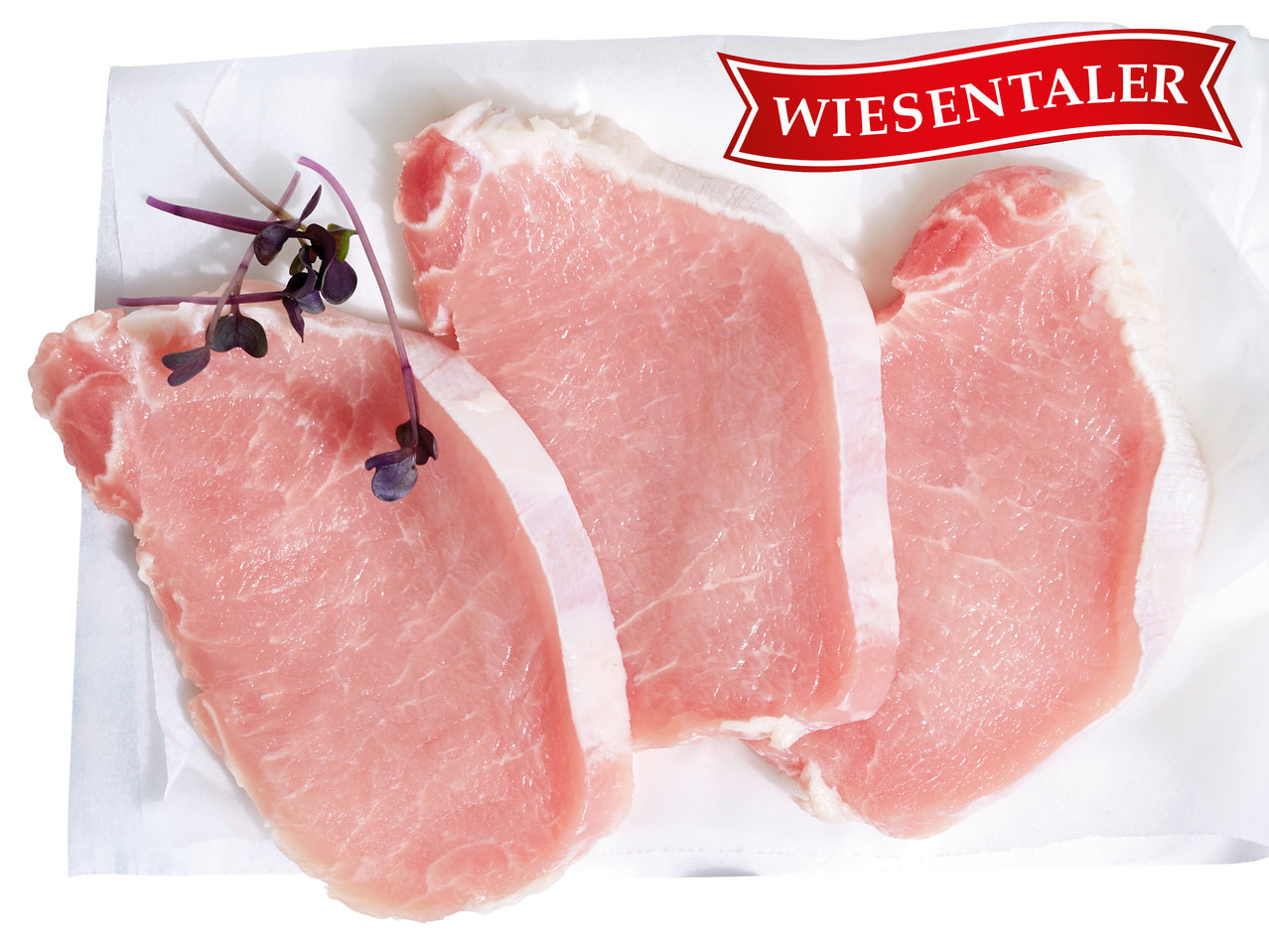 WIESENTALER Frische österreichische Schweine-Karreesteaks