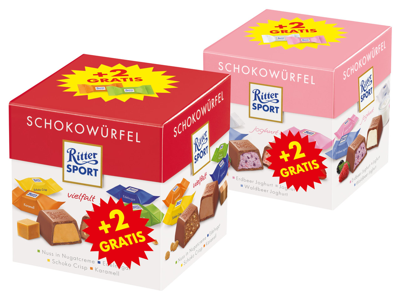 RITTER SPORT Schokowürfel