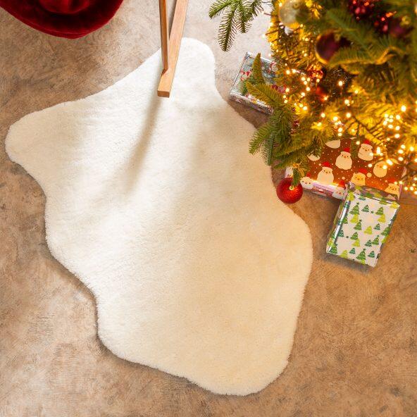 HOME CREATION(R) 				Tapis en fausse fourrure