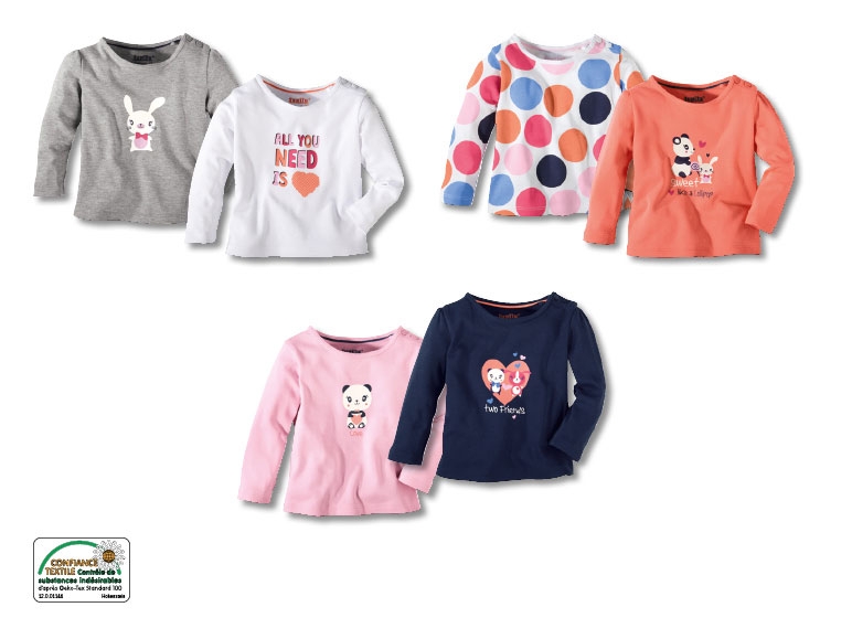Tee-shirts à manches longues, lot de 2