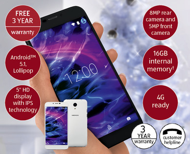 MEDION(R) LIFE(R) Smartphone E5004