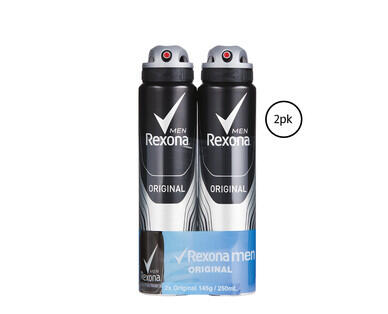 Rexona Antiperspirant Deodorant Aerosol 2 x 145g