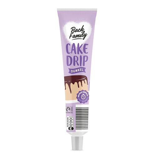 BACK FAMILY Cake Drip Glasur, Dunkel