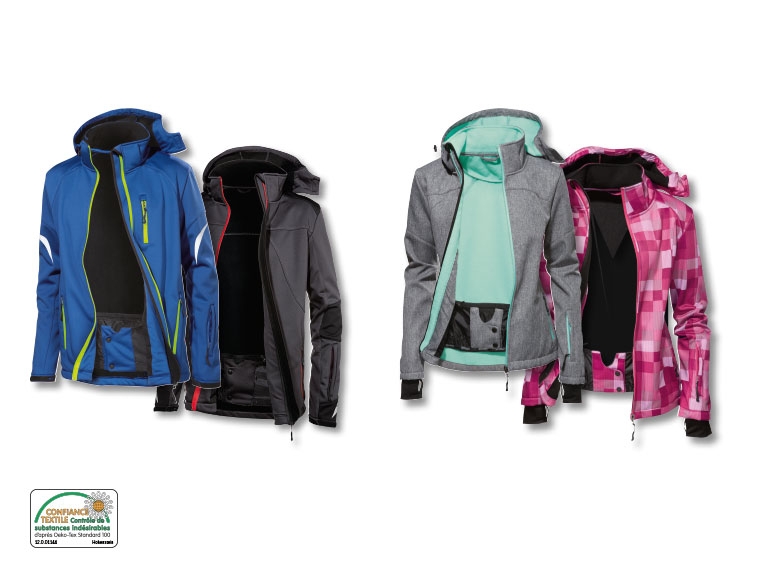 Veste de ski softshell