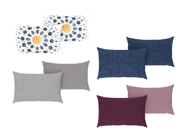 Housses décoratives en renforcé pour coussin Barbara Becker, lot de 2