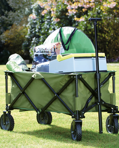 Adventuridge Green Folding Trolley