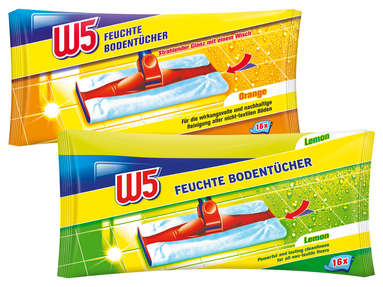 W5 Feuchte Bodentücher