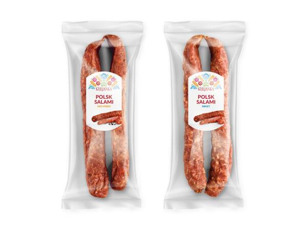 Røget polsk pølse