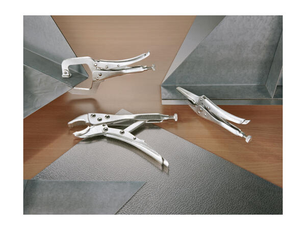 Parkside Locking Pliers Set - Set of 3