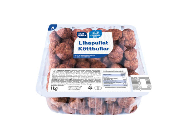 Färska köttbullar