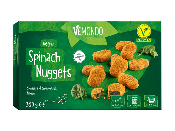 Vegan Nuggets with Spinach