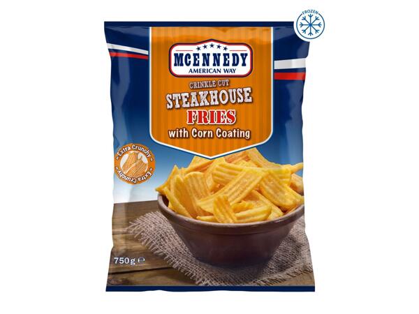 Mcennedy Crispy Crinkle Steakhouse Fries Assorted