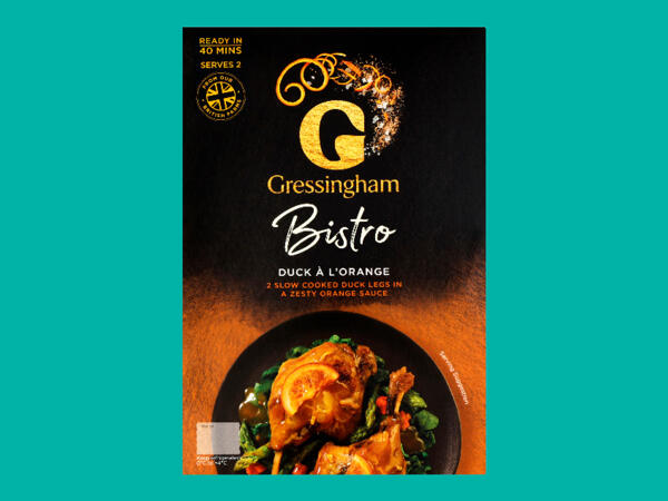 Gressingham Duck à L'Orange
