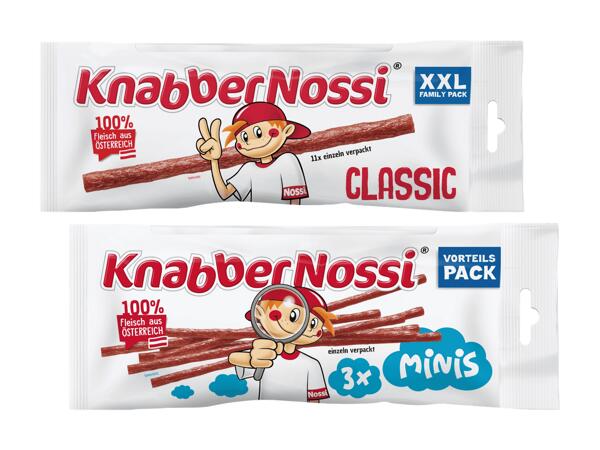 Knabber Nossi 11er, Pausenwrap oder Minis