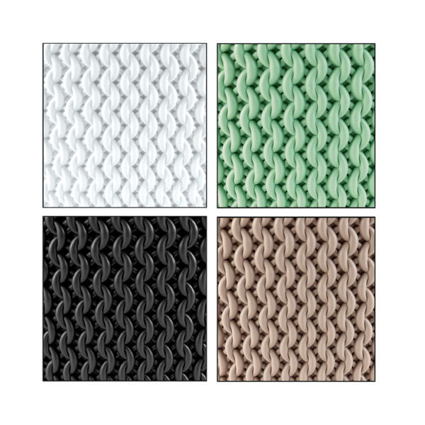 Strickoptik-Blumentöpfe