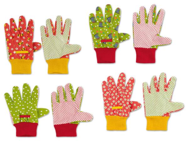 Kinder Gartenhandschuhe, 2 Paar