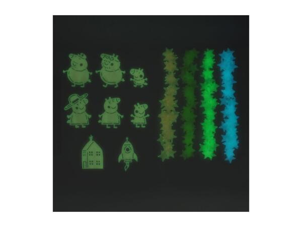Peppa Pig Glow-In-The-Dark Wall Stars