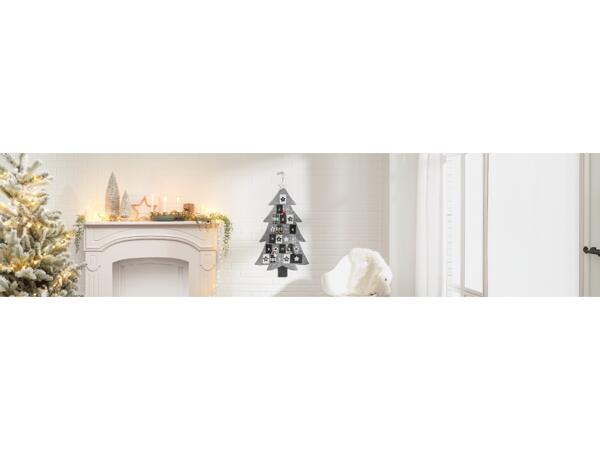 Adventní kalendář z filcu