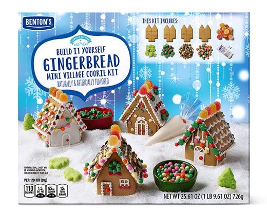 Benton's 
 Gingerbread Mini Village Kit