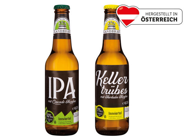 Landbräu IPA/Kellertrübes Bier