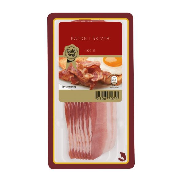 Bacon i skiver