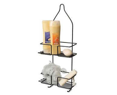 Easy Home 2-Tier Shelf Shower Caddy