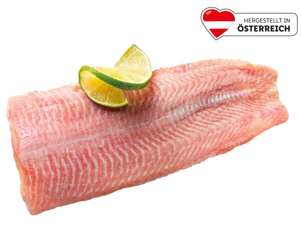 Frisches Welsfilet