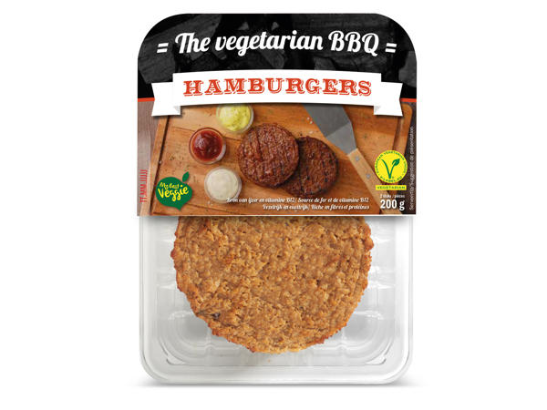Produits végétariens à griller