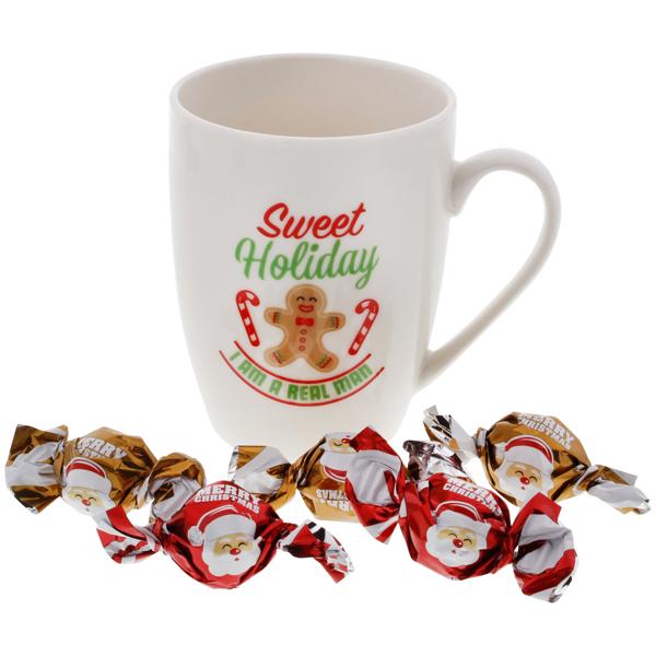 Kerstmok met pralines