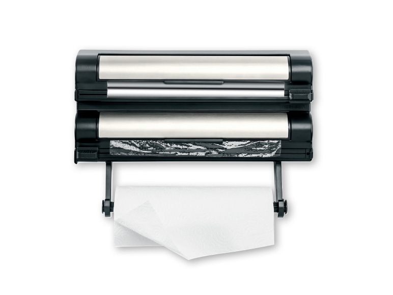 ERNESTO(R) Kitchen Roll, Foil, Cling Film Dispenser