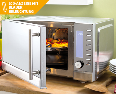 KITCHENWARE Edelstahl-Mikrowelle 4 in 1